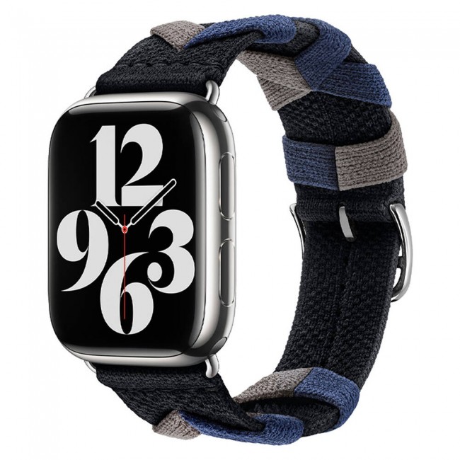 Apple Watch 42mm Zore KRD-97 Sarmal Örgü Tasarımlı Kordon Apple Watch 42mm Zore KRD-97 Sarmal Örgü Tasarımlı Kordon