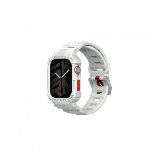 Apple Watch 44 mm Skinarma Mecha 2in1 TPU Kasa Koruyucu + Silikon Kordon Apple Watch 44 mm Skinarma Mecha 2in1 TPU Kasa Koruyucu + Silikon Kordon