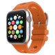 Bal-z Apple Watch 44mm Delikli Tasarım  KRD-147 Silikon Kordon