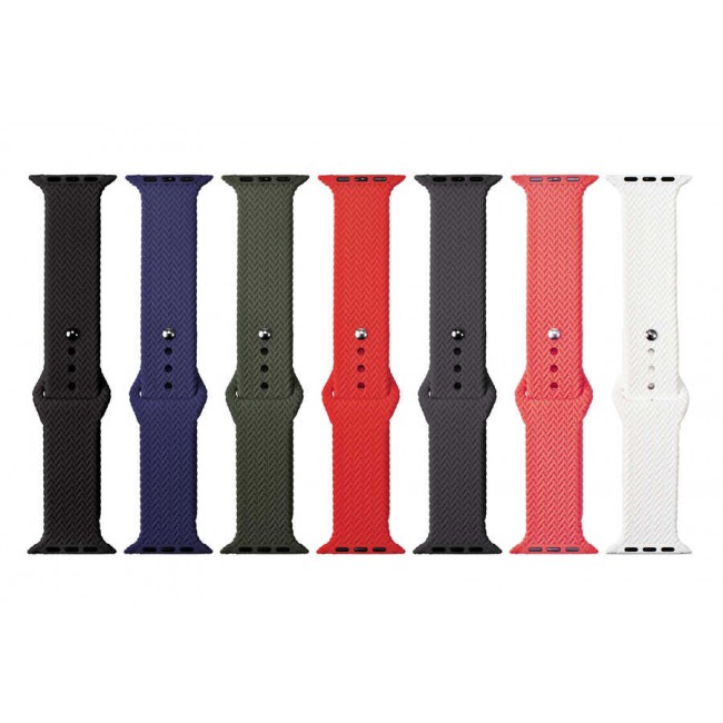 Apple Watch 44mm KRD-37 Silikon Kordon Apple Watch 44mm KRD-37 Silikon Kordon