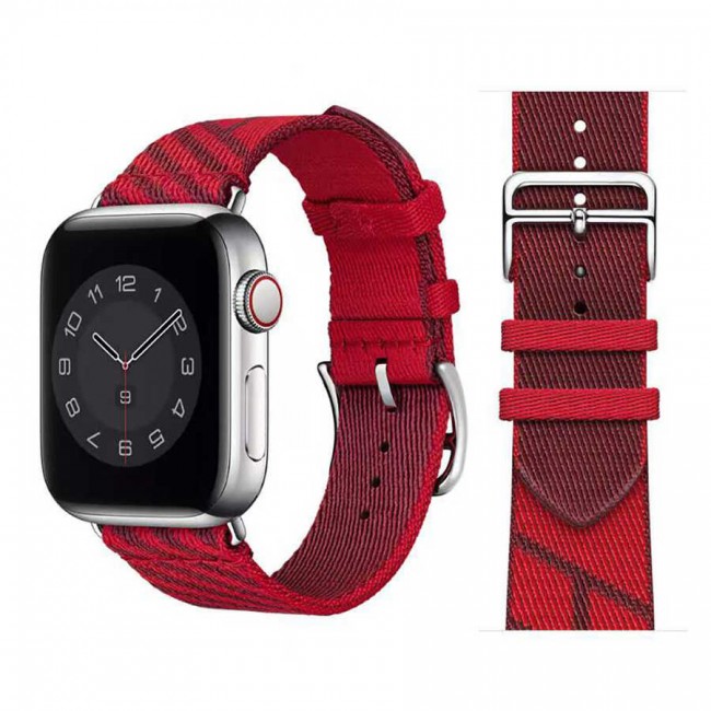 Apple Watch 44mm KRD-51 Hasır Kordon Apple Watch 44mm KRD-51 Hasır Kordon