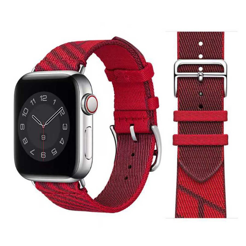 Bal-z Apple Watch 44mm KRD-51 Hasır Kordon