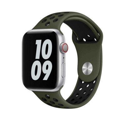 Bal-z Apple Watch 44mm Wiwu Dual Color Sport Band Silikon Kordon