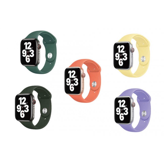 Apple Watch 44mm Wiwu Sport Band Silikon Kordon Apple Watch 44mm Wiwu Sport Band Silikon Kordon
