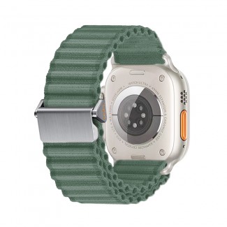 Apple Watch 44mm Zore KRD-123 Naylon Kumaş Hasır Örgülü Kordon Apple Watch 44mm Zore KRD-123 Naylon Kumaş Hasır Örgülü Kordon
