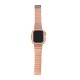 Apple Watch 44mm Zore KRD-126 Sert Kasa Koruyuculu Metal Kordon Apple Watch 44mm Zore KRD-126 Sert Kasa Koruyuculu Metal Kordon