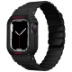 Bal-z Apple Watch 44mm  KRD-142 Airbag Tasarımlı Kasa Koruyuculu Silikon Kordon