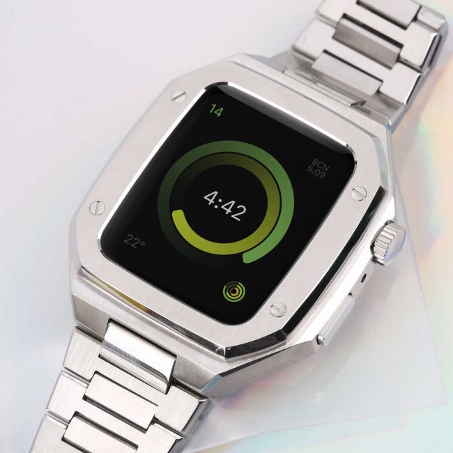Apple Watch 44mm Zore KRD-64 Metal Kordon Apple Watch 44mm Zore KRD-64 Metal Kordon