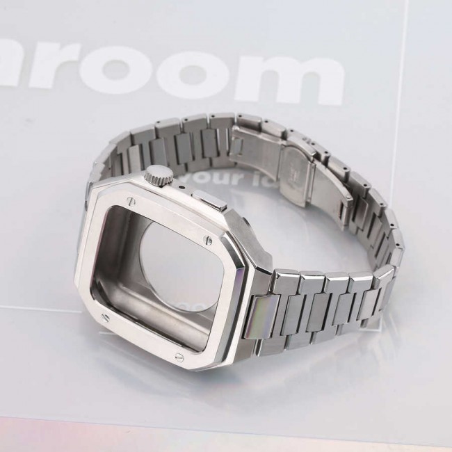 Apple Watch 44mm Zore KRD-64 Metal Kordon Apple Watch 44mm Zore KRD-64 Metal Kordon