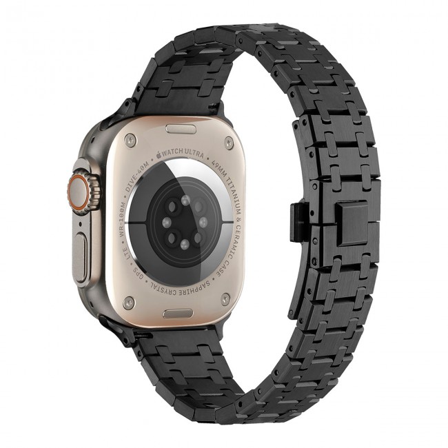 Apple Watch 44mm Zore KRD-83 Metal Kordon Apple Watch 44mm Zore KRD-83 Metal Kordon