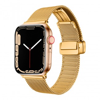 Apple Watch 44mm Zore KRD-85 Metal Kordon Apple Watch 44mm Zore KRD-85 Metal Kordon