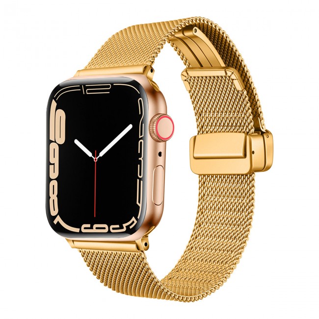 Apple Watch 44mm Zore KRD-85 Metal Kordon Apple Watch 44mm Zore KRD-85 Metal Kordon