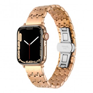 Apple Watch 44mm Zore KRD-86 Metal Kordon Apple Watch 44mm Zore KRD-86 Metal Kordon