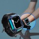 Apple Watch 44mm Zore KRD-88 Sert PC Kasa Koruyuculu Silikon Kordon Apple Watch 44mm Zore KRD-88 Sert PC Kasa Koruyuculu Silikon Kordon