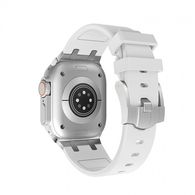 Apple Watch 44mm Zore KRD-89 Silikon Kordon Apple Watch 44mm Zore KRD-89 Silikon Kordon