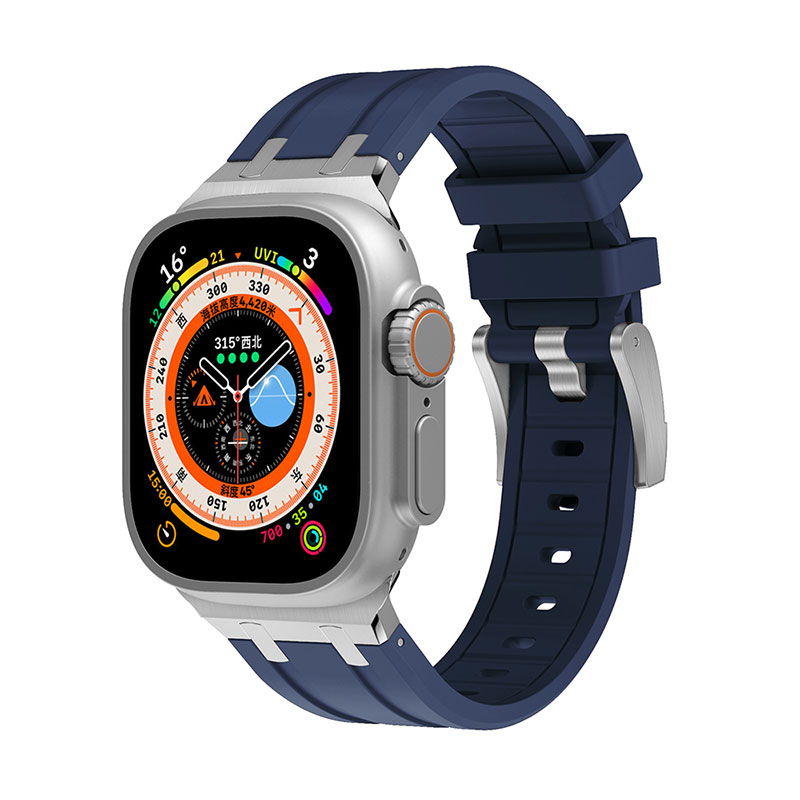 Bal-z Apple Watch 44mm  KRD-89 Silikon Kordon