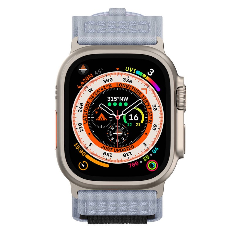 Bal-z Apple Watch 44mm  KRD-99 Hasır Kordon