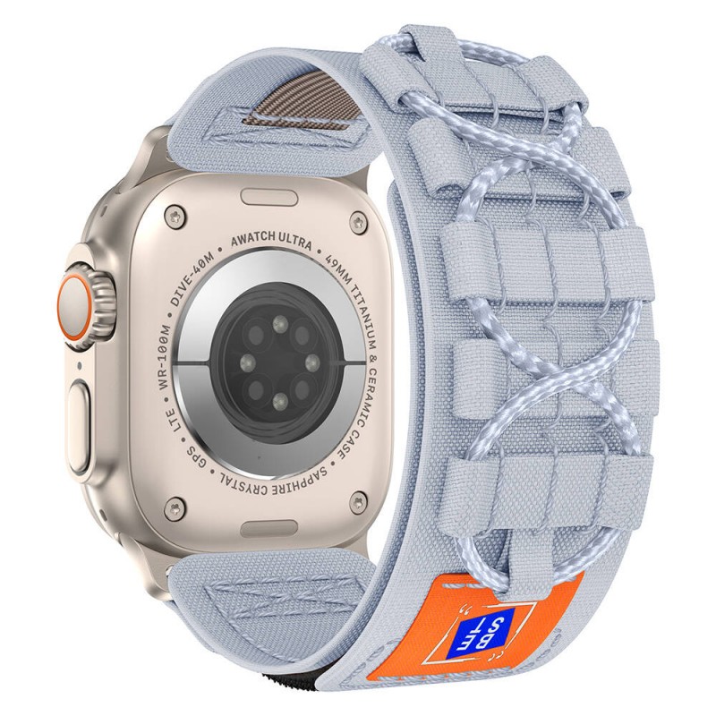 Bal-z Apple Watch 44mm  KRD-99 Hasır Kordon