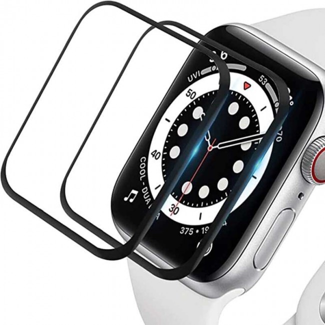 Apple Watch 44mm Zore PMMA Silikon Body Saat Ekran Koruyucu Apple Watch 44mm Zore PMMA Silikon Body Saat Ekran Koruyucu