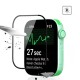 Apple Watch 44mm Zore PMMA Silikon Body Saat Ekran Koruyucu Apple Watch 44mm Zore PMMA Silikon Body Saat Ekran Koruyucu