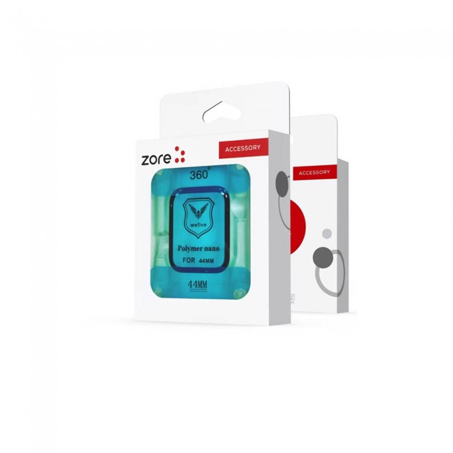Apple Watch 44mm Zore Polymer Nano Ekran Koruyucu + Kolay Uygulama Aparatlı Apple Watch 44mm Zore Polymer Nano Ekran Koruyucu + Kolay Uygulama Aparatlı