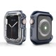 Apple Watch 44mm Zore Watch Gard 08 Sert PC + Silikon Koruyucu Apple Watch 44mm Zore Watch Gard 08 Sert PC + Silikon Koruyucu