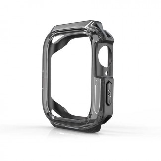 Apple Watch 44mm Zore Watch Gard 08 Sert PC + Silikon Koruyucu Apple Watch 44mm Zore Watch Gard 08 Sert PC + Silikon Koruyucu