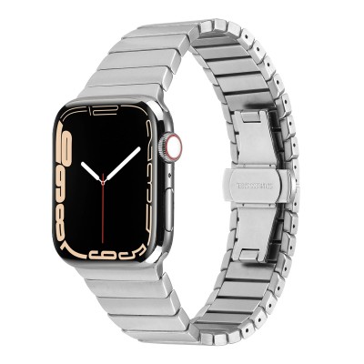 Bal-z ​​​Apple Watch 7 41mm Kordon KRD-79 Metal Strap Kayış