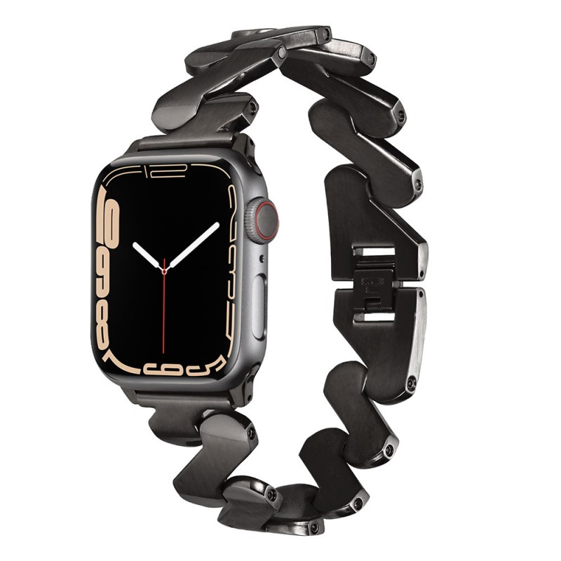 Bal-z ​​​Apple Watch 7 41mm Kordon KRD-80 Metal Strap Kayış