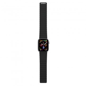 Apple Watch 7 41mm Kordon Youngkit Classical Magnetik Tak Çıkar Silikon Strap Kayış Apple Watch 7 41mm Kordon Youngkit Classical Magnetik Tak Çıkar Silikon Strap Kayış