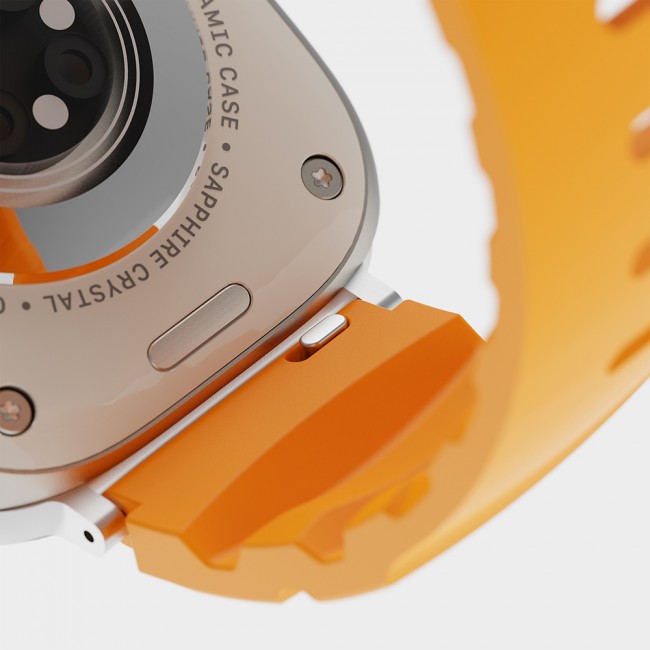 Apple Watch 7 41mm KRD-143 Silikon Kordon Apple Watch 7 41mm KRD-143 Silikon Kordon