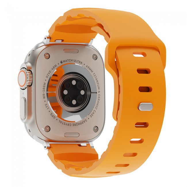 Apple Watch 7 41mm KRD-143 Silikon Kordon Apple Watch 7 41mm KRD-143 Silikon Kordon