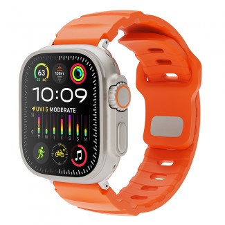 Apple Watch 7 41mm KRD-143 Silikon Kordon Apple Watch 7 41mm KRD-143 Silikon Kordon