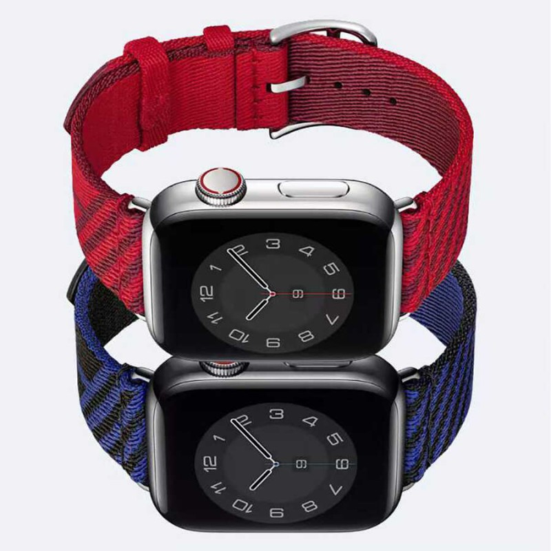 Bal-z Apple Watch 7 41mm KRD-51 Hasır Kordon