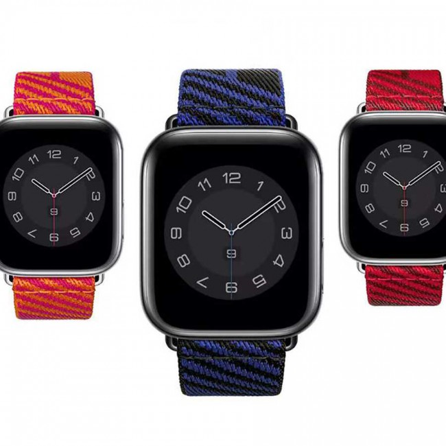 Apple Watch 7 41mm KRD-51 Hasır Kordon Apple Watch 7 41mm KRD-51 Hasır Kordon