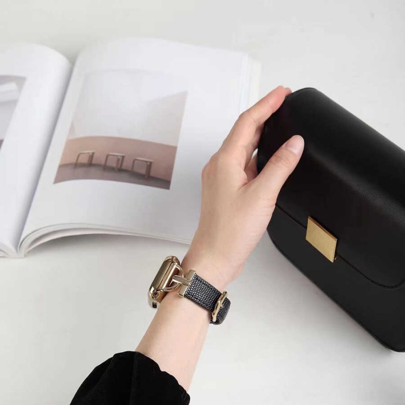 Bal-z ​​​Apple Watch 7 41mm KRD-53 Deri Kordon