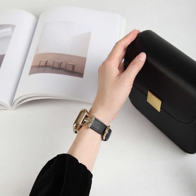 Bal-z ​​​Apple Watch 7 41mm KRD-53 Deri Kordon