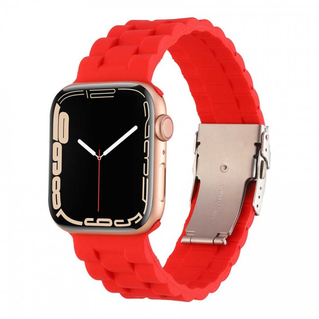 Apple Watch 7 41mm KRD-72 Silikon Kordon Apple Watch 7 41mm KRD-72 Silikon Kordon