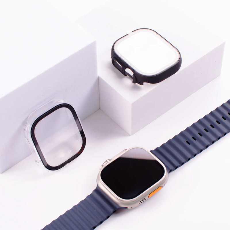 Bal-z Apple Watch 7 41mm Şeffaf Kasa ve Ekran Koruyucu  Watch Gard 13