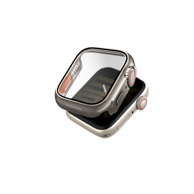 Apple Watch 7 41mm SkinArma Gado Pro Dijital Taç Korumalı Kasa ve Ekran Koruyucu Apple Watch 7 41mm SkinArma Gado Pro Dijital Taç Korumalı Kasa ve Ekran Koruyucu