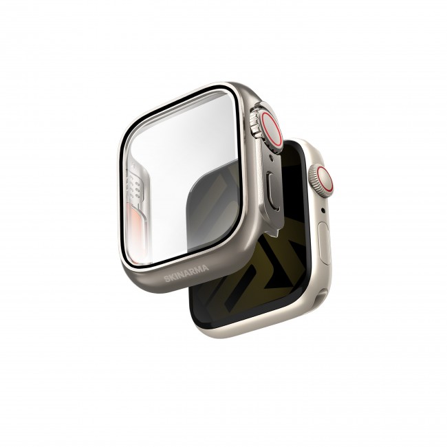 Apple Watch 7 41mm SkinArma Gado Pro Dijital Taç Korumalı Kasa ve Ekran Koruyucu Apple Watch 7 41mm SkinArma Gado Pro Dijital Taç Korumalı Kasa ve Ekran Koruyucu