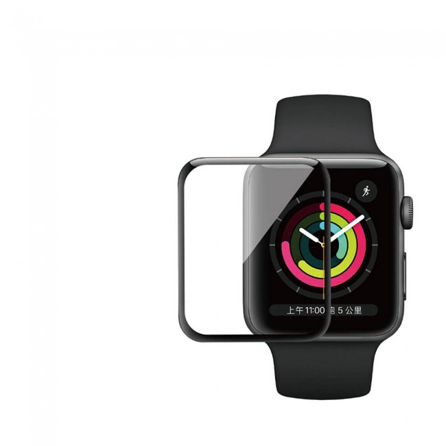 Apple Watch 7 41mm Wiwu Wi-JD105 Easy Install PMMA Pet Ekran Koruyucu + Kolay Uygulama Aparatı Apple Watch 7 41mm Wiwu Wi-JD105 Easy Install PMMA Pet Ekran Koruyucu + Kolay Uygulama Aparatı