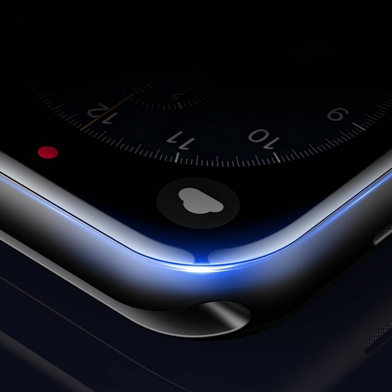 Bal-z Apple Watch 7 41mm Wiwu Wi-JD105 Easy Install PMMA Pet Ekran Koruyucu + Kolay Uygulama Aparatı