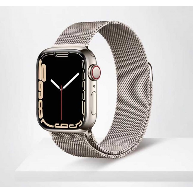 Apple Watch 7 41mm Zore KRD-01 Metal Kordon Apple Watch 7 41mm Zore KRD-01 Metal Kordon