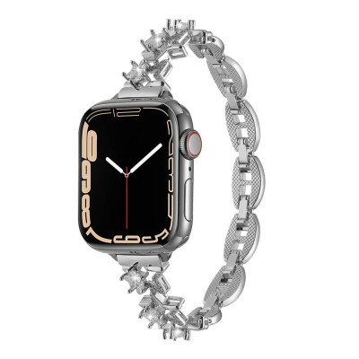 Bal-z Apple Watch 7 41mm  KRD-104 Metal Kordon