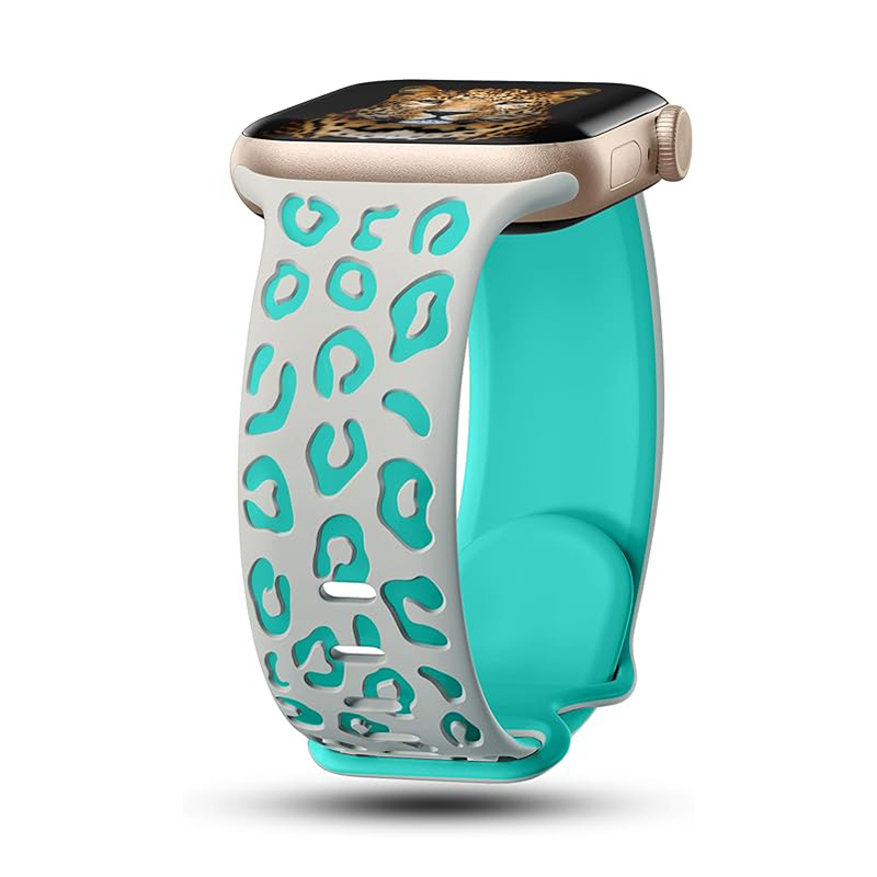 Bal-z Apple Watch 7 41mm Zore KRD-140 Silikon Kordon Strap Kayış