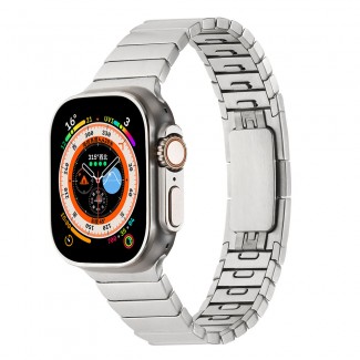Apple Watch 7 41mm Zore KRD-82 Metal Kordon Apple Watch 7 41mm Zore KRD-82 Metal Kordon