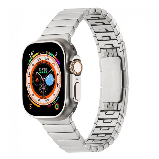 Apple Watch 7 41mm Zore KRD-82 Metal Kordon Apple Watch 7 41mm Zore KRD-82 Metal Kordon