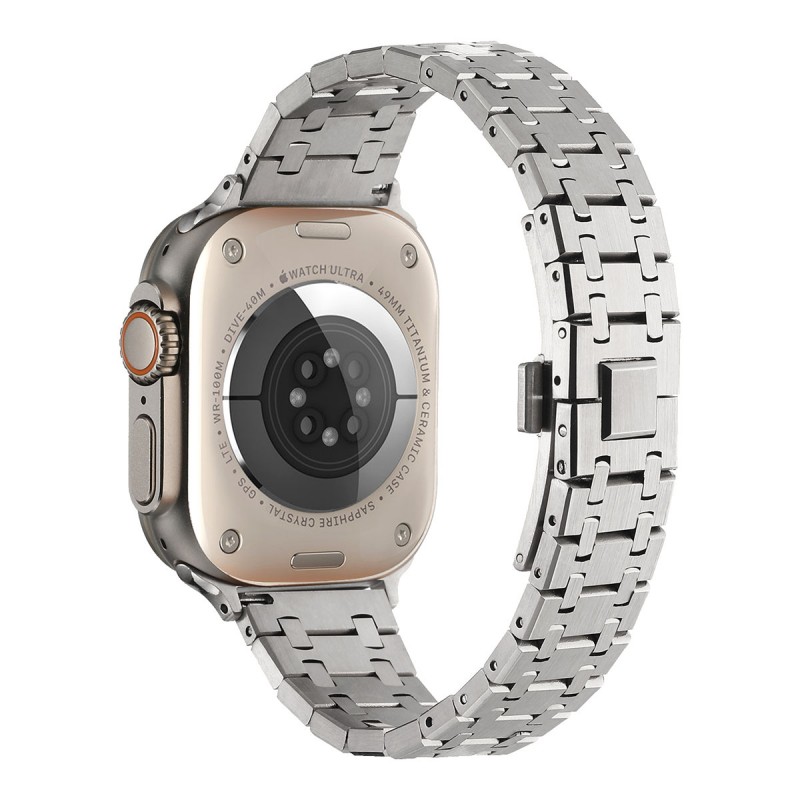 Bal-z Apple Watch 7 41mm  KRD-83 Metal Kordon