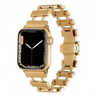 Apple Watch 7 41mm Zore KRD-96 Metal Kordon Apple Watch 7 41mm Zore KRD-96 Metal Kordon